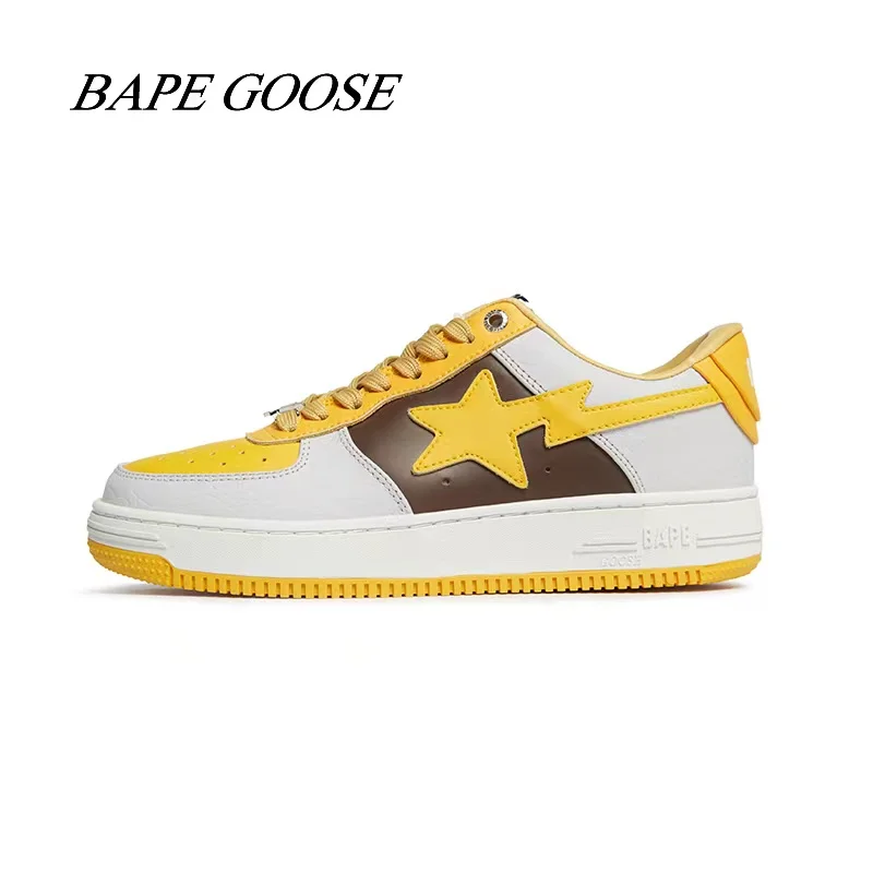 BAPEGOOSE camouflage couple pink blue low-top sneakers men and women trend out of the street color retro casual skateboard shoes
BAPEGOOSE camouflage couple pink blue low-top sneakers men and women trend out of the street color retro casual skateboard shoes