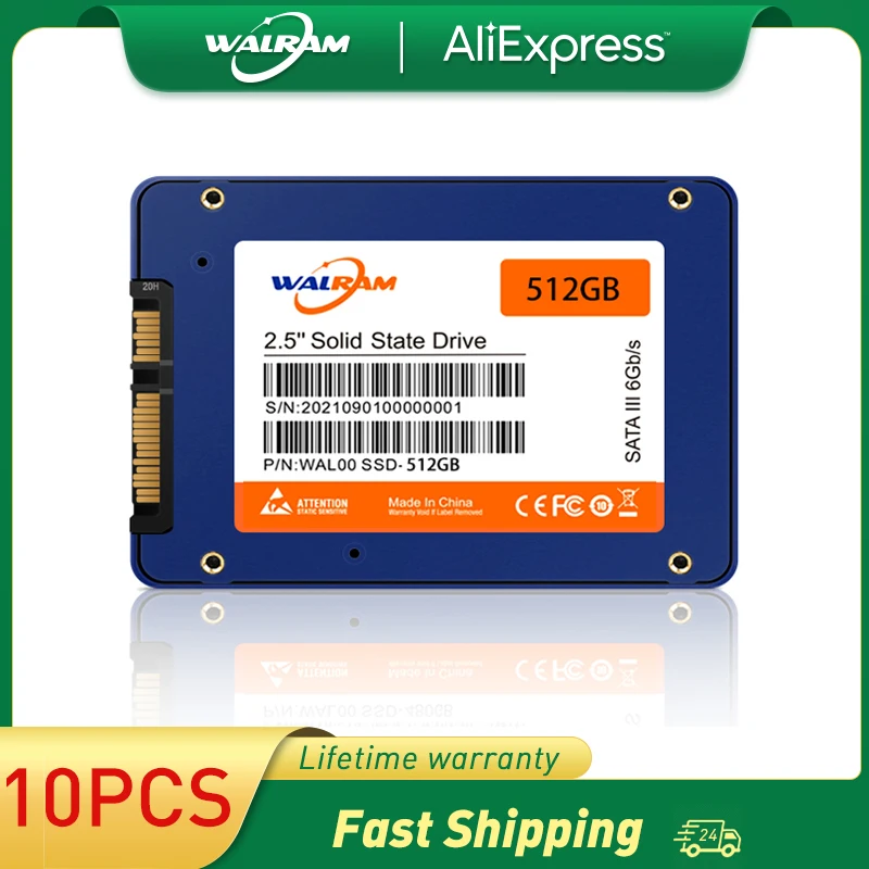 Жесткий диск WALRAM 2 5 дюйма SATA3 SSD 120 ГБ 240 ТБ 480 128 256 500 Гб жесткий для настольного ПК