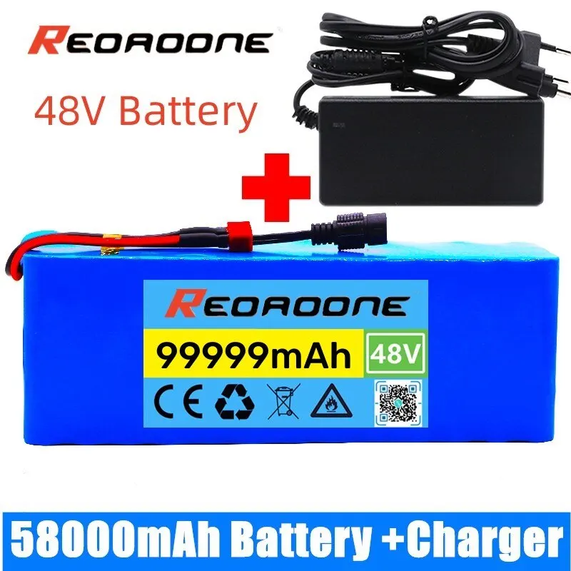 48v lithium ion battery 48v 99Ah 1000w 13S3P Lithium ion Battery Pack For 54.6v E-bike Electric bicycle Scooter with BMS+charger
48v lithium ion battery 48v 99Ah 1000w 13S3P Lithium ion Battery Pack For 54.6v E-bike Electric bicycle Scooter with BMS+charger