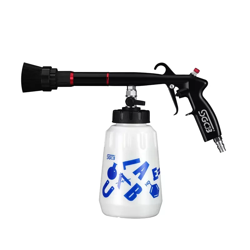 High Pressure Car Cleaning Gun With Brush 1000ML Aluminum Alloy & HDPE Wash Spray Bottle Car Cleaner Auto Cleaning Tools
High Pressure Car Cleaning Gun With Brush 1000ML Aluminum Alloy & HDPE Wash Spray Bottle Car Cleaner Auto Cleaning Tools