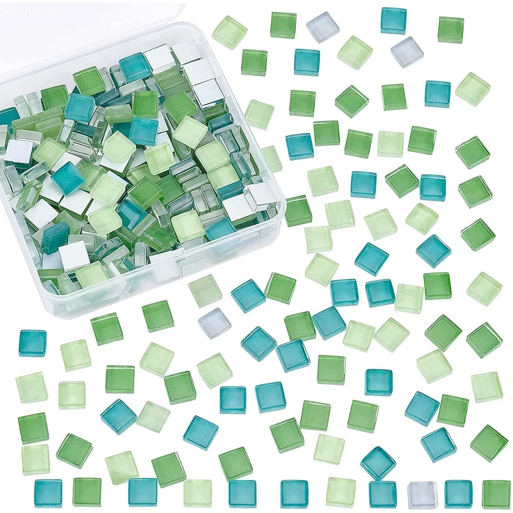 250g Mosaic Tiles Square Mosaic Glass Pieces Crystal Mosaic Glass Pieces for DIY Crafts Plates Picture Frames Flowerpots
250g Mosaic Tiles Square Mosaic Glass Pieces Crystal Mosaic Glass Pieces for DIY Crafts Plates Picture Frames Flowerpots