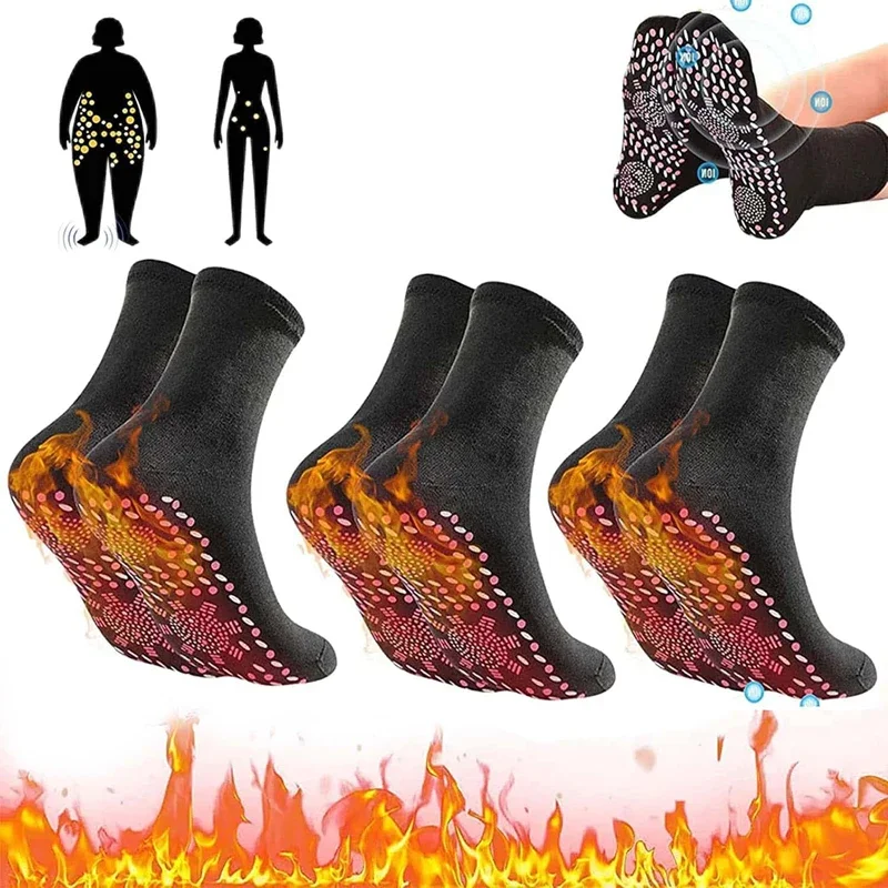 3 Pair Tomalin Acupressure Self-Heating Shaping Socks Self Heating Shaping Socks Slimming Health Socks Reflexology Socks
3 Pair Tomalin Acupressure Self-Heating Shaping Socks Self Heating Shaping Socks Slimming Health Socks Reflexology Socks