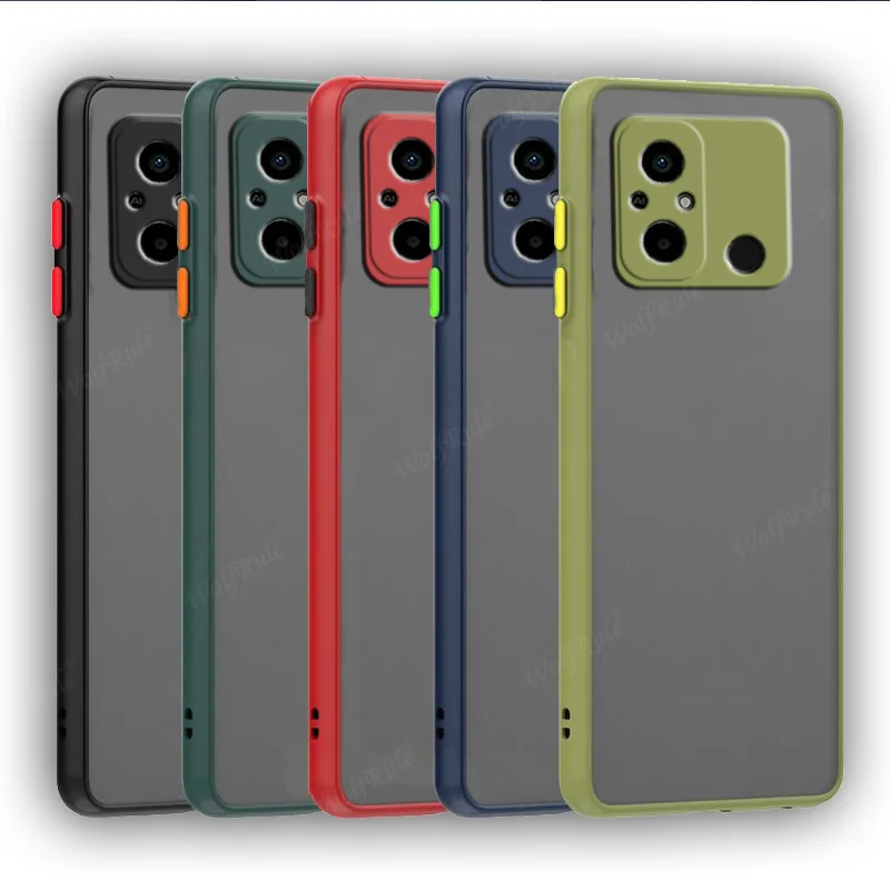 For Redmi 12C Case Cover Xiaomi Redmi 12C Capas Shockproof Phone Bumper Back Matte Translucent Cover For Redmi 12 C 12C Fundas
For Redmi 12C Case Cover Xiaomi Redmi 12C Capas Shockproof Phone Bumper Back Matte Translucent Cover For Redmi 12 C 12C Fundas