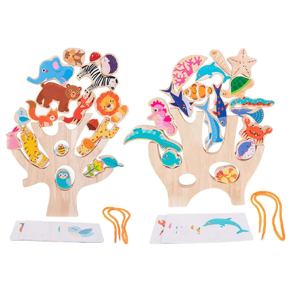 Wooden Animal Stacking Blocks Balance Toys Early Learning Fine Motor Skills Educational Building Blocks for Festival Boys Girls
Wooden Animal Stacking Blocks Balance Toys Early Learning Fine Motor Skills Educational Building Blocks for Festival Boys Girls