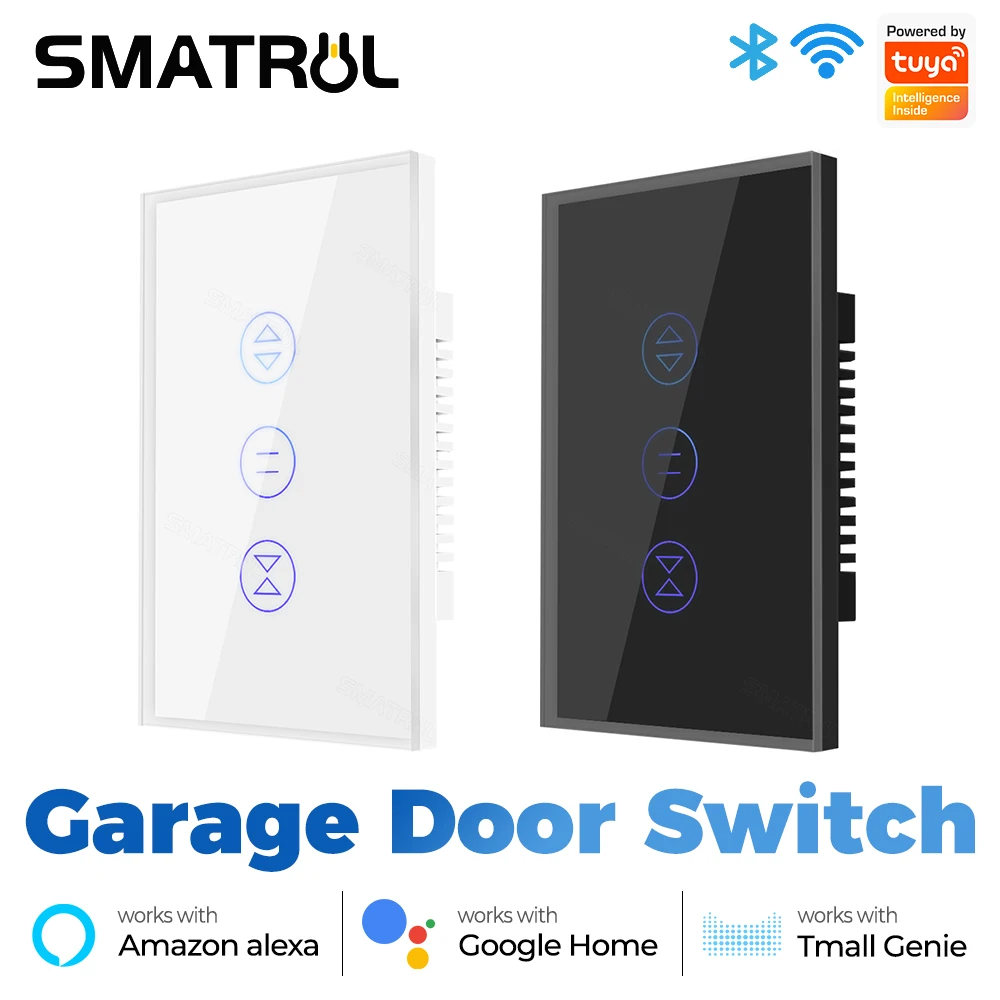 Tuya Us Brazil Smart WiFi Touch Switch Garage Rolling Door Wall Glass Panel Electrical On Off App Work With Alexa Google Home
Tuya Us Brazil Smart WiFi Touch Switch Garage Rolling Door Wall Glass Panel Electrical On Off App Work With Alexa Google Home