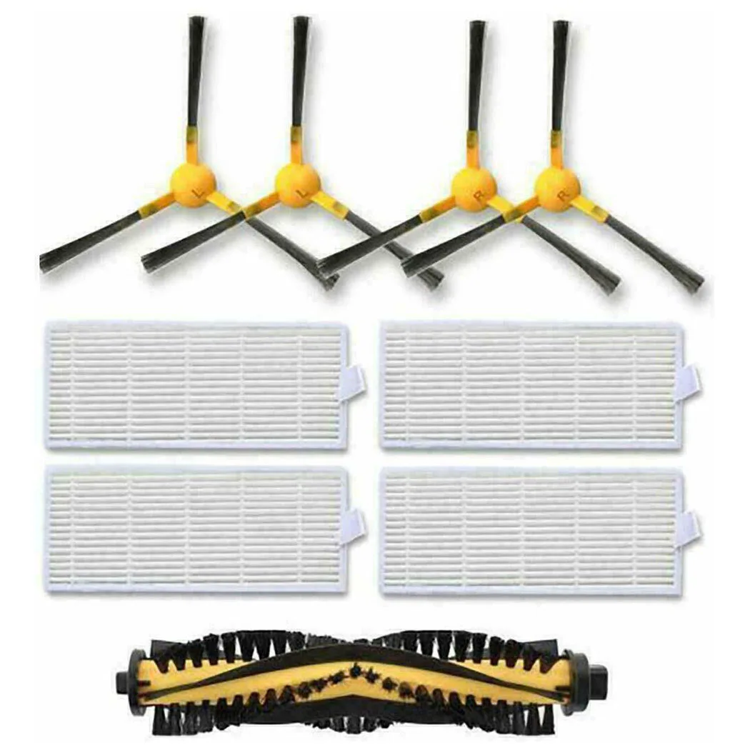 Suitable For Tesvor X500 /X500 Pro/M1 Sweeper Accessories 1 Roller Brush + 4 Filters + 4 Side Brushes In Stock
Suitable For Tesvor X500 /X500 Pro/M1 Sweeper Accessories 1 Roller Brush + 4 Filters + 4 Side Brushes In Stock