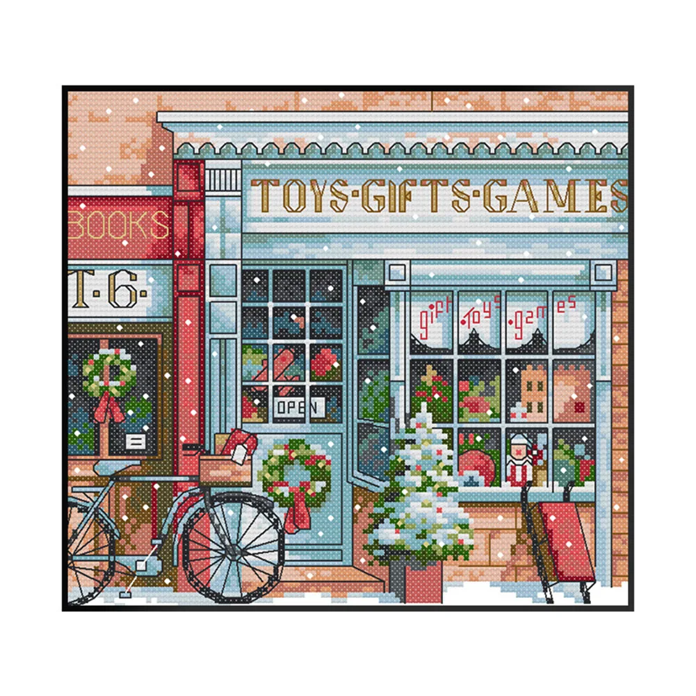 Christmas scenery embroidery kit express your holiday spirit with this wonderful DIY project perfect for gifting or decorating
Christmas scenery embroidery kit express your holiday spirit with this wonderful DIY project perfect for gifting or decorating