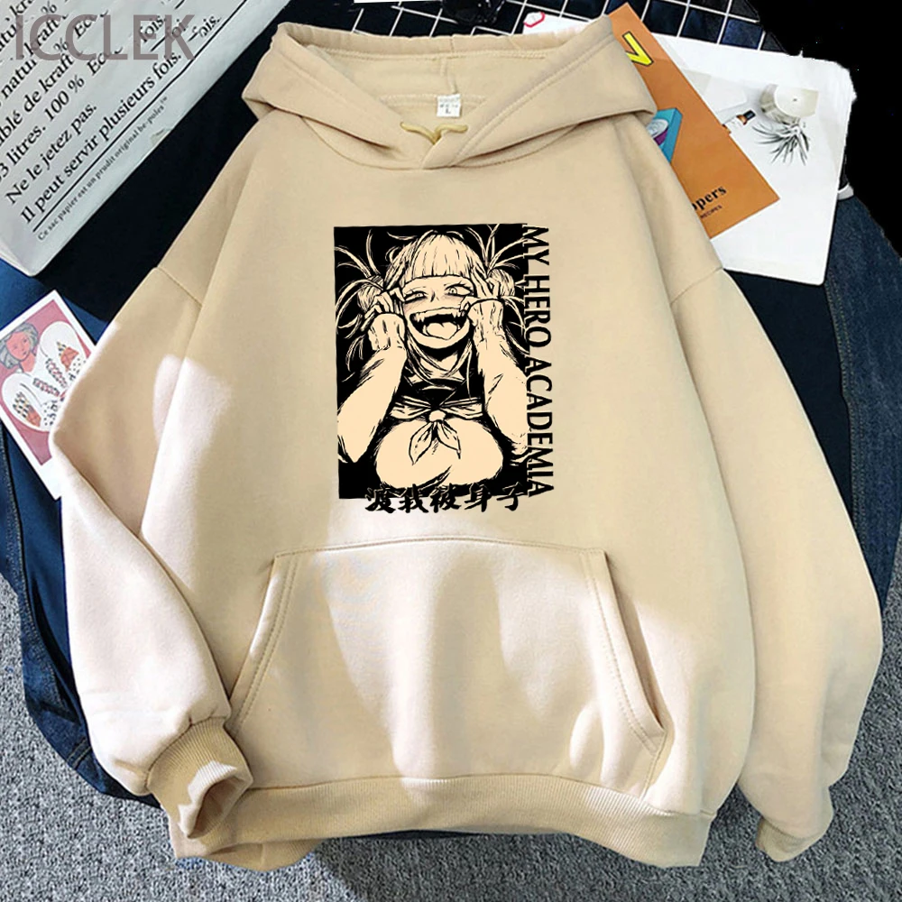 Funy Anime My Hero Academia Himiko Toga Print Pullover Harajuku Sportswear Japanese Manga Hip Hop Hoodie
Funy Anime My Hero Academia Himiko Toga Print Pullover Harajuku Sportswear Japanese Manga Hip Hop Hoodie