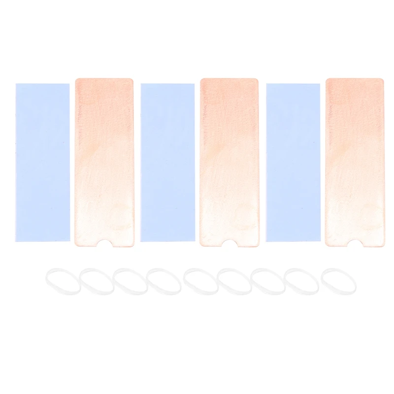 3 шт. M.2 SSD теплоотвод NVME NGFF M.2 2280 твердотельный жесткий диск Чистая медь радиатор тонкий охладитель радиатор
3 шт. M.2 SSD теплоотвод NVME NGFF M.2 2280 твердотельный жесткий диск Чистая медь радиатор тонкий охладитель радиатор