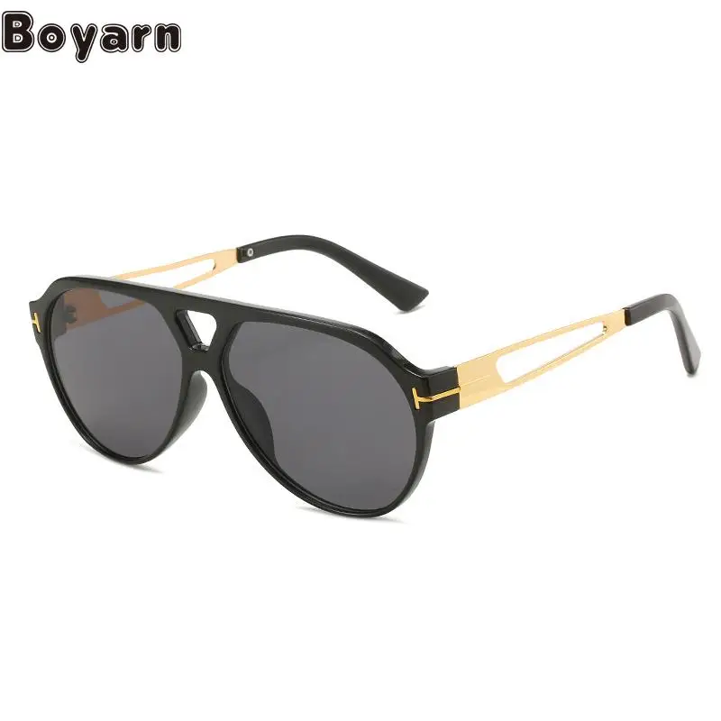 Boyarn 2022 Spring New T-shaped Sunglasses Steampunk Fashion Men's And Women's Double Beam Glasses Personality Toad Sunglas
Boyarn 2022 Spring New T-shaped Sunglasses Steampunk Fashion Men's And Women's Double Beam Glasses Personality Toad Sunglas