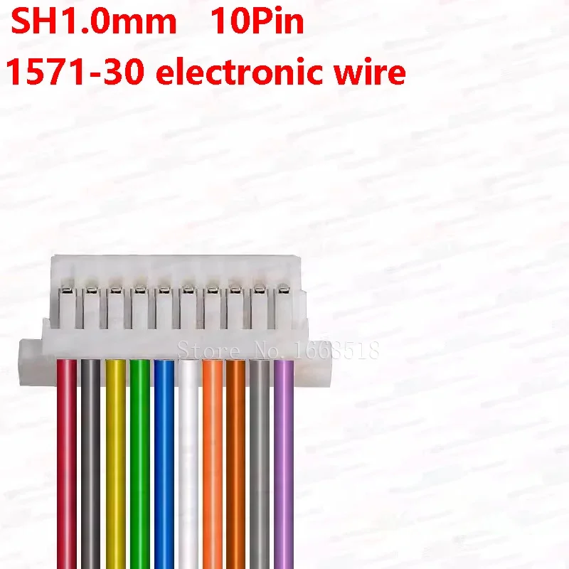 Разъемы JST SH 1.0 мм 2-8 контактов 10 см 28AWG
Разъемы JST SH 1.0 мм 2-8 контактов 10 см 28AWG