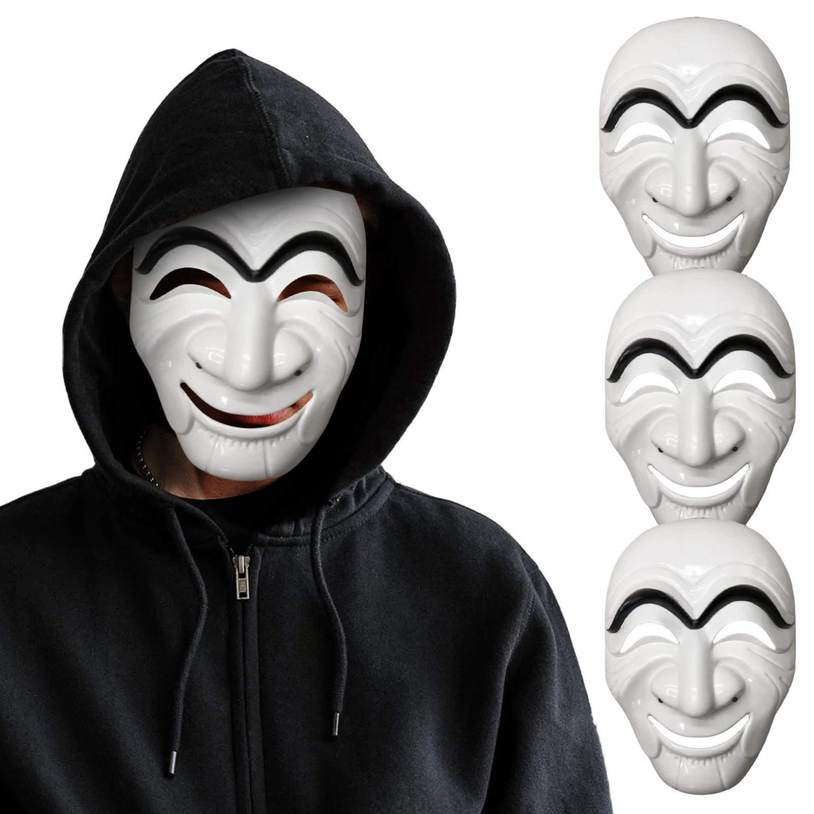 Маскарадная маска для косплея «Дом бумаги» 
Маскарадная маска для косплея «Дом бумаги»