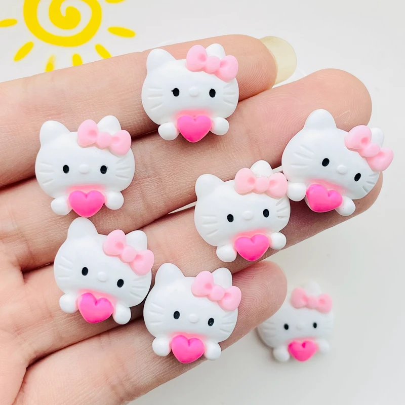 10 Pcs New Cute Kawaii Cartoon Animal Hello Kitty Resin Cabochon Scrapbooking DIY Jewelry Hairpin Craft Decoration Accessories
10 Pcs New Cute Kawaii Cartoon Animal Hello Kitty Resin Cabochon Scrapbooking DIY Jewelry Hairpin Craft Decoration Accessories