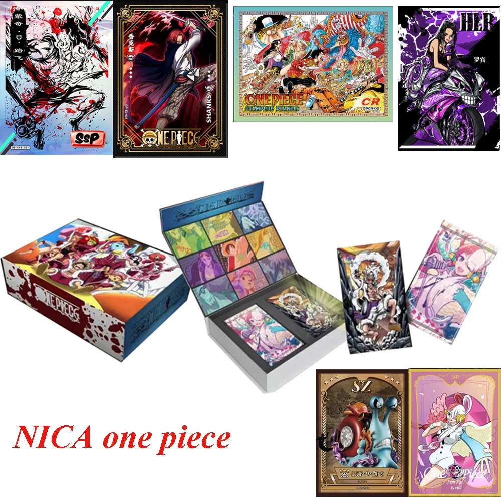 NICA One Piece карточки мечты и партнеры аниме персонаж Фрэнки Луффи флэш TCG SP SSP