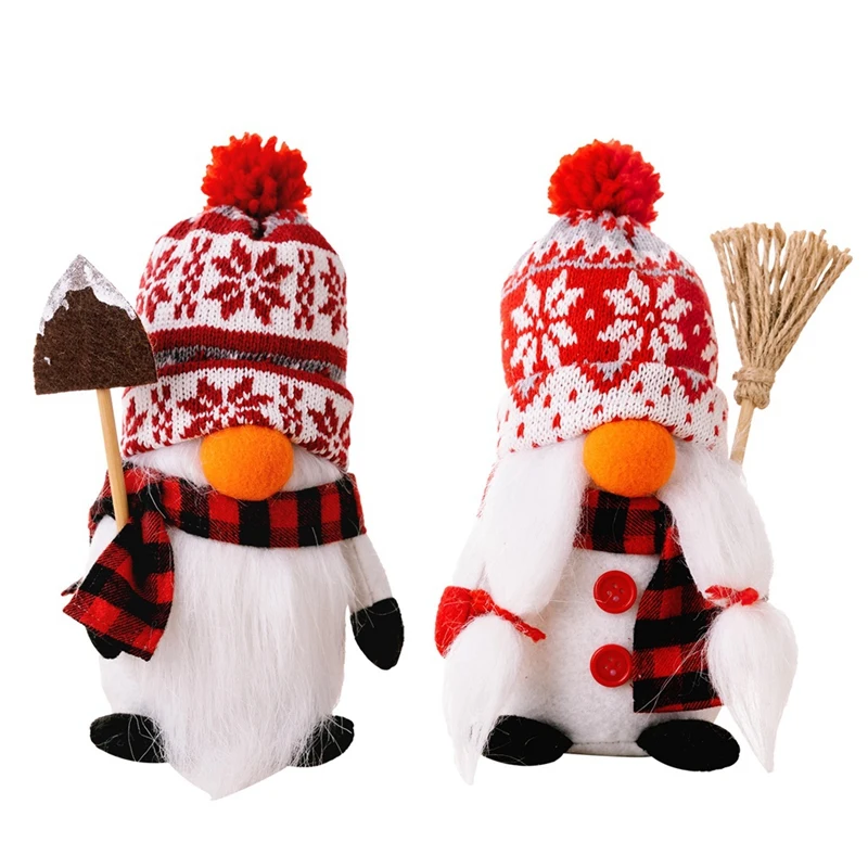 Christmas Snowman Ornament Christmas Knitted Hat Rudolph Doll Fabric Doll Christmas Decoration Supplies Men's Models
Christmas Snowman Ornament Christmas Knitted Hat Rudolph Doll Fabric Doll Christmas Decoration Supplies Men's Models