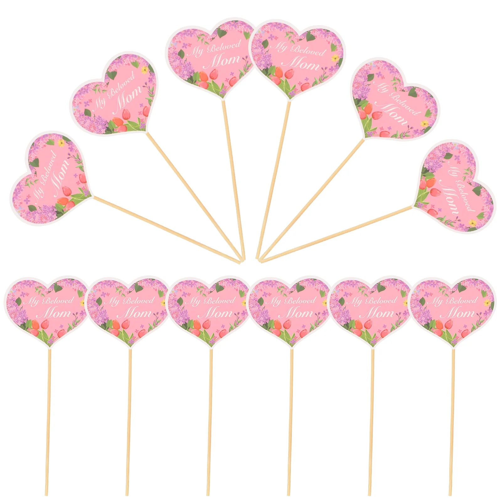 48pcs Colorfast Premium Safe Decorative Mother's Day Party Cake Decorations for Mother's Cake Decor
48pcs Colorfast Premium Safe Decorative Mother's Day Party Cake Decorations for Mother's Cake Decor