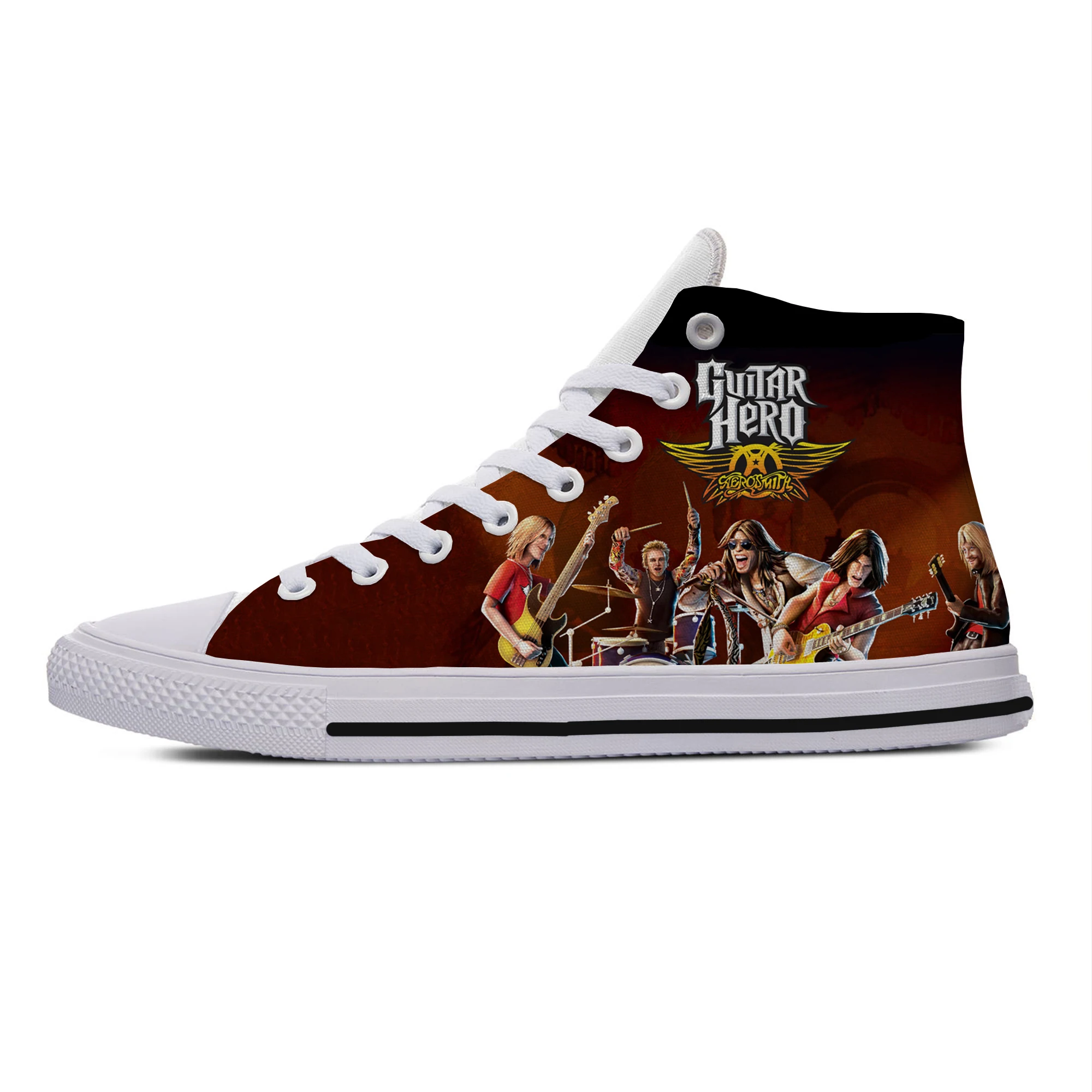 Hot Summer Fashion Woman Man Sneakers Casual Board Shoes High Quality High Help Canvas Shoes Aerosmith Rock Band Board Shoes
Hot Summer Fashion Woman Man Sneakers Casual Board Shoes High Quality High Help Canvas Shoes Aerosmith Rock Band Board Shoes