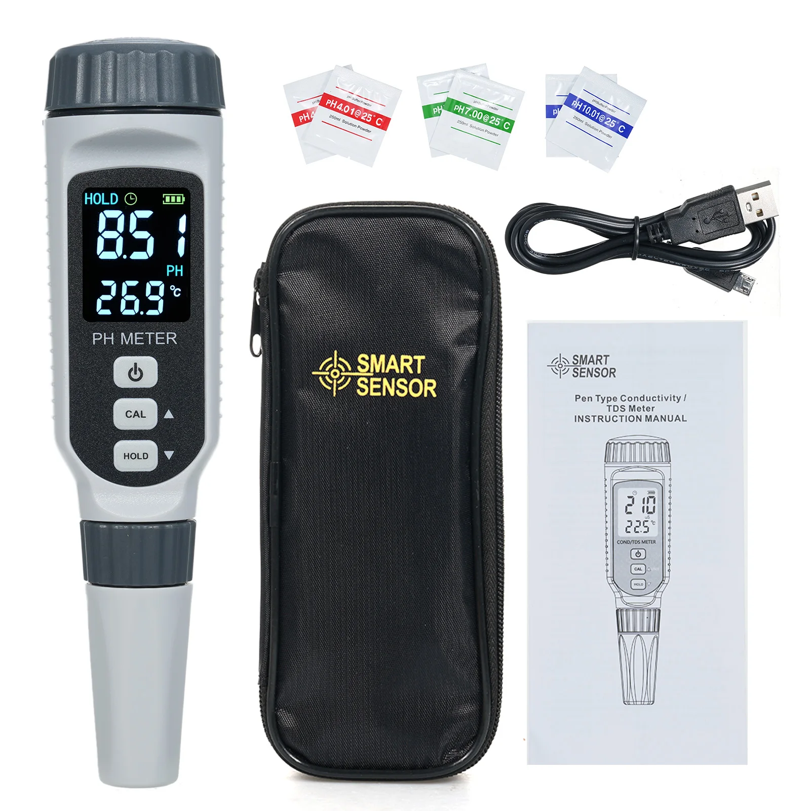 Lepmerk Цифровой pH-метр для питьевой воды
Lepmerk Цифровой pH-метр для питьевой воды
