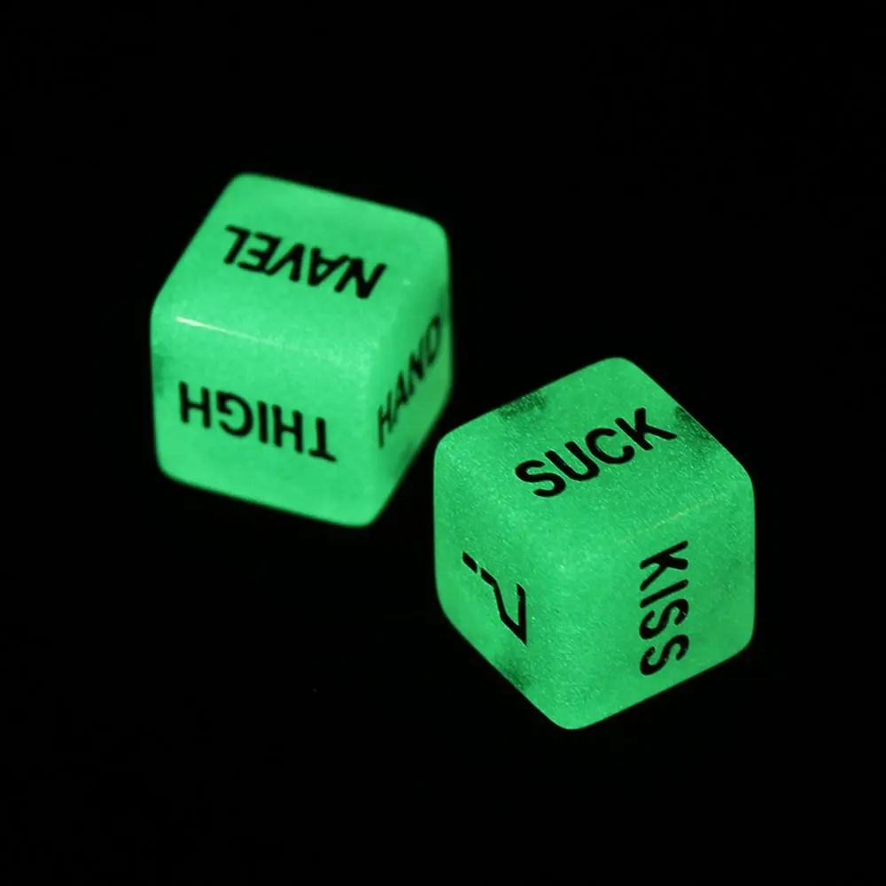 2 шт., игральные кости для пар, на английском языке 
2 шт., игральные кости для пар, на английском языке