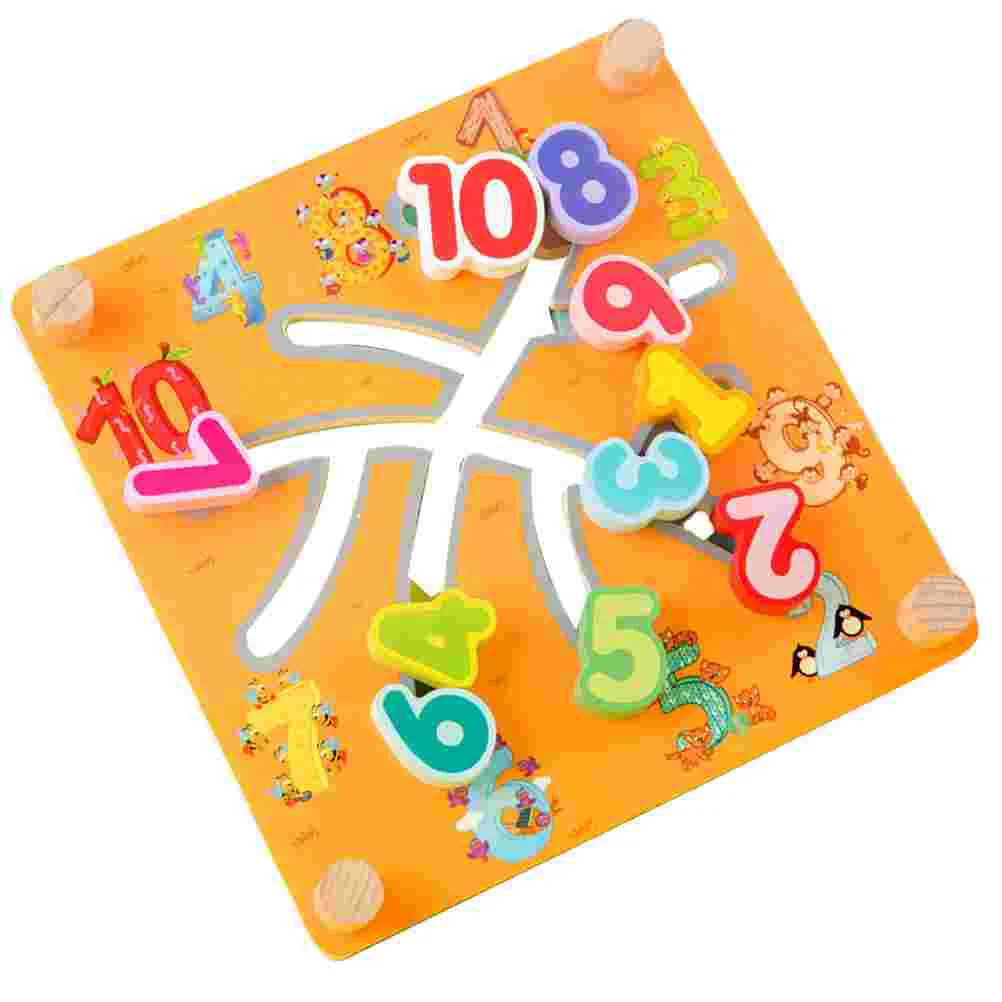 1 Set Funny Labyrinth Board Puzzle Game Educational Playthings Early Education Toys for Children Kids (Number Shape Pattern)
1 Set Funny Labyrinth Board Puzzle Game Educational Playthings Early Education Toys for Children Kids (Number Shape Pattern)