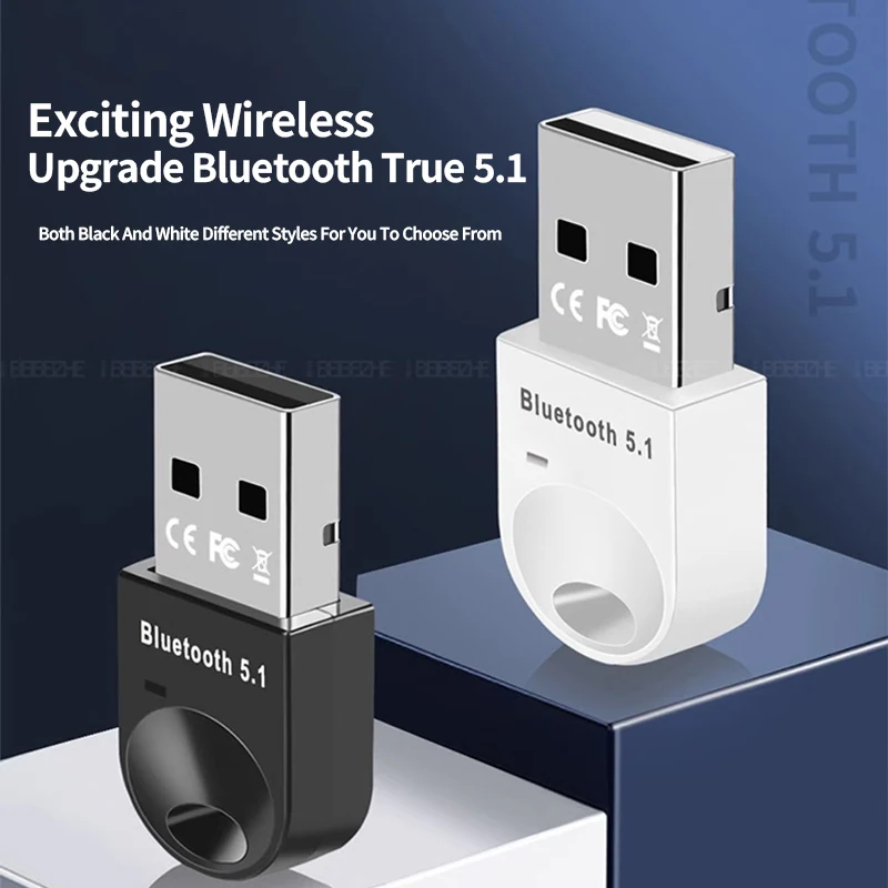 USB Bluetooth 5.1 Adapter Dongle Wireless USB Adapter High Speed Transmitter Mini Bluetooth USB Adapter for Computer PC Laptop
USB Bluetooth 5.1 Adapter Dongle Wireless USB Adapter High Speed Transmitter Mini Bluetooth USB Adapter for Computer PC Laptop