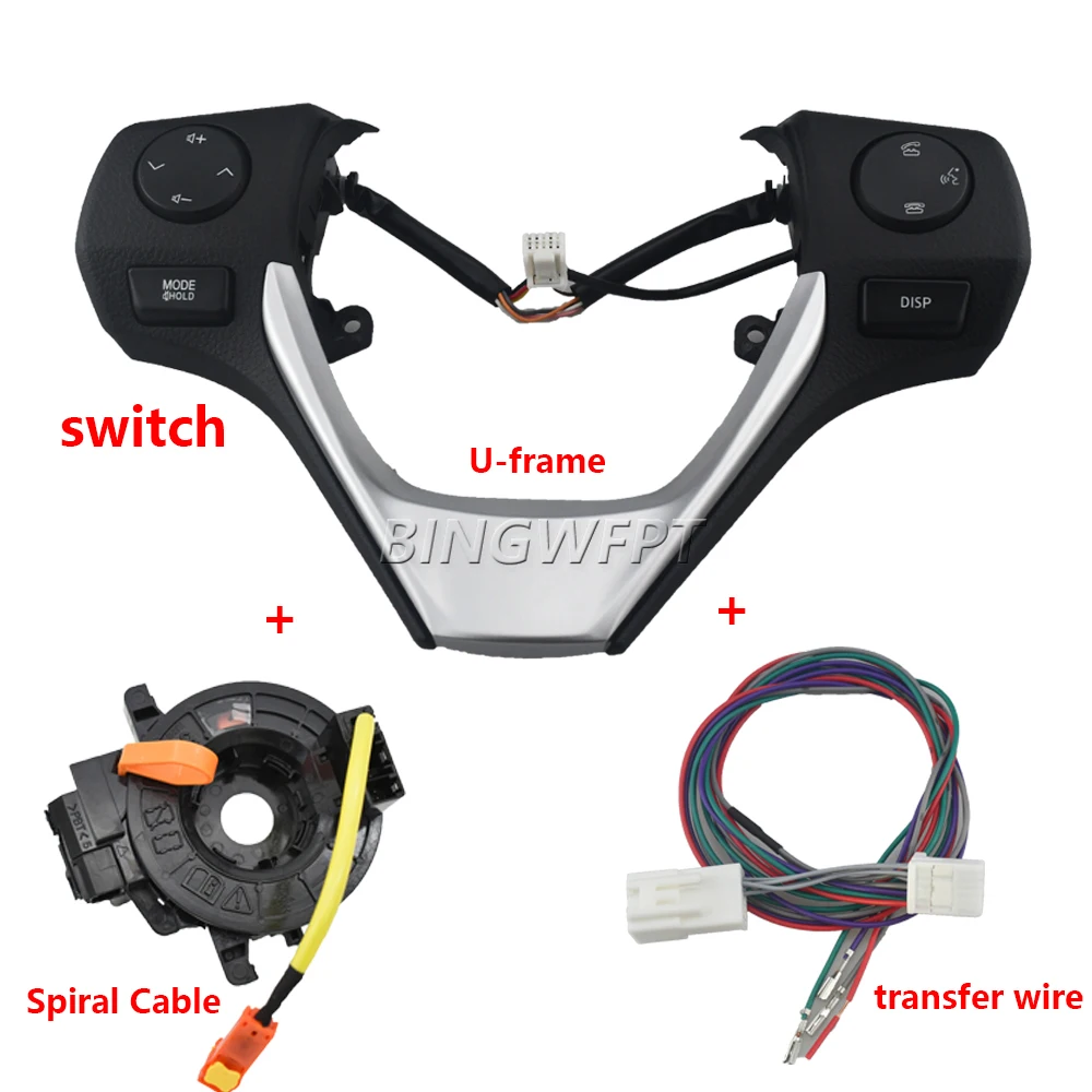 Кнопка управления аудиосигналом на руль 84250-02560 для TOYOTA Corolla Fielder Axio 2014-2018
Кнопка управления аудиосигналом на руль 84250-02560 для TOYOTA Corolla Fielder Axio 2014-2018