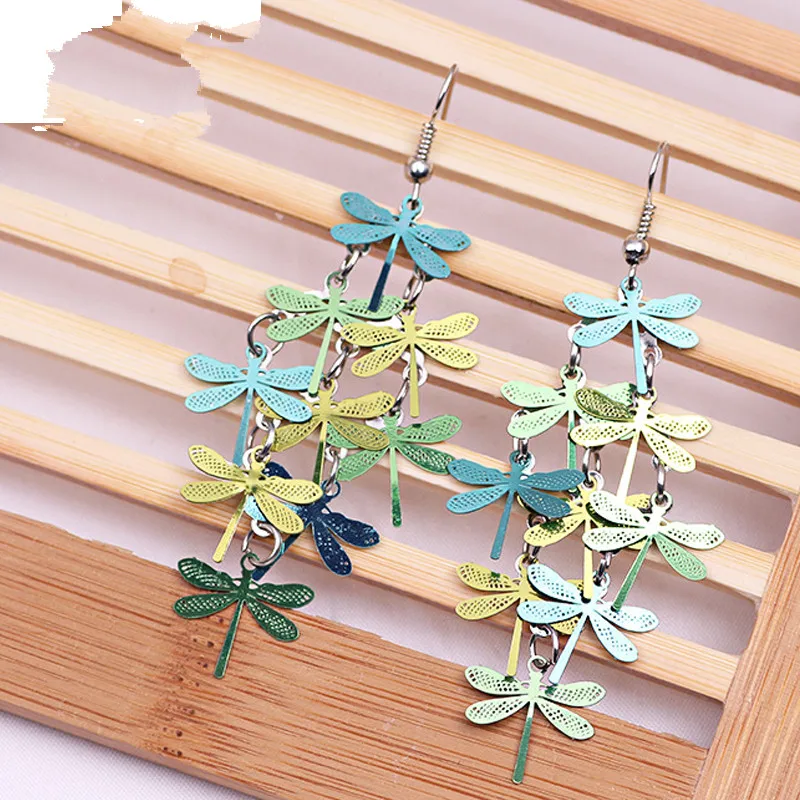 Boho Style Party Earrings Cute Colorful Dragonfly Bohemian Dangle Long Hanging Earring Women Female Girls Jewelry Accessories Gi
Boho Style Party Earrings Cute Colorful Dragonfly Bohemian Dangle Long Hanging Earring Women Female Girls Jewelry Accessories Gi