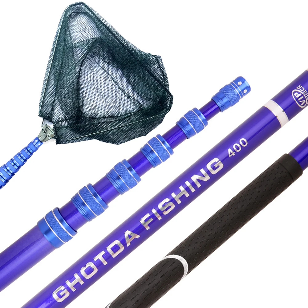 2.1/3.0/4.0M Retractable Fishing Net Telescoping Foldable Landing Net Pole Folding Landing Net for Fly Fishing
2.1/3.0/4.0M Retractable Fishing Net Telescoping Foldable Landing Net Pole Folding Landing Net for Fly Fishing