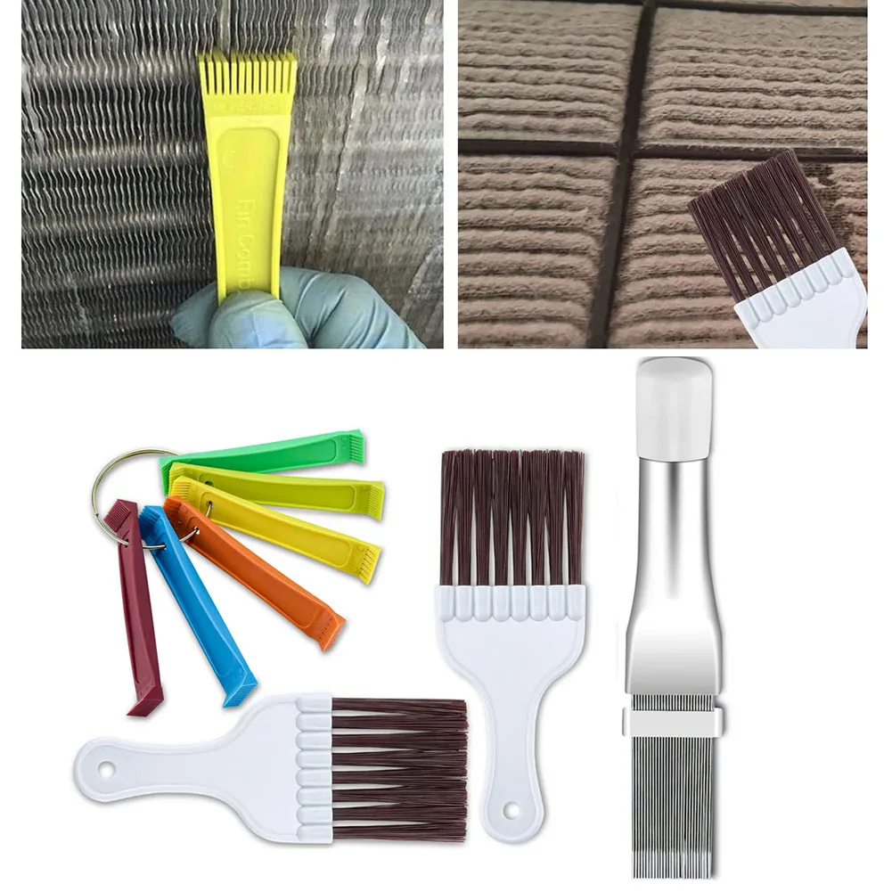 4 PCS FCR6 Ring Fin Comb Metal Radiator Fin Comb Air Conditioner Fin Cleaning Brushes Universal Car Cleaning Brush Tools
4 PCS FCR6 Ring Fin Comb Metal Radiator Fin Comb Air Conditioner Fin Cleaning Brushes Universal Car Cleaning Brush Tools