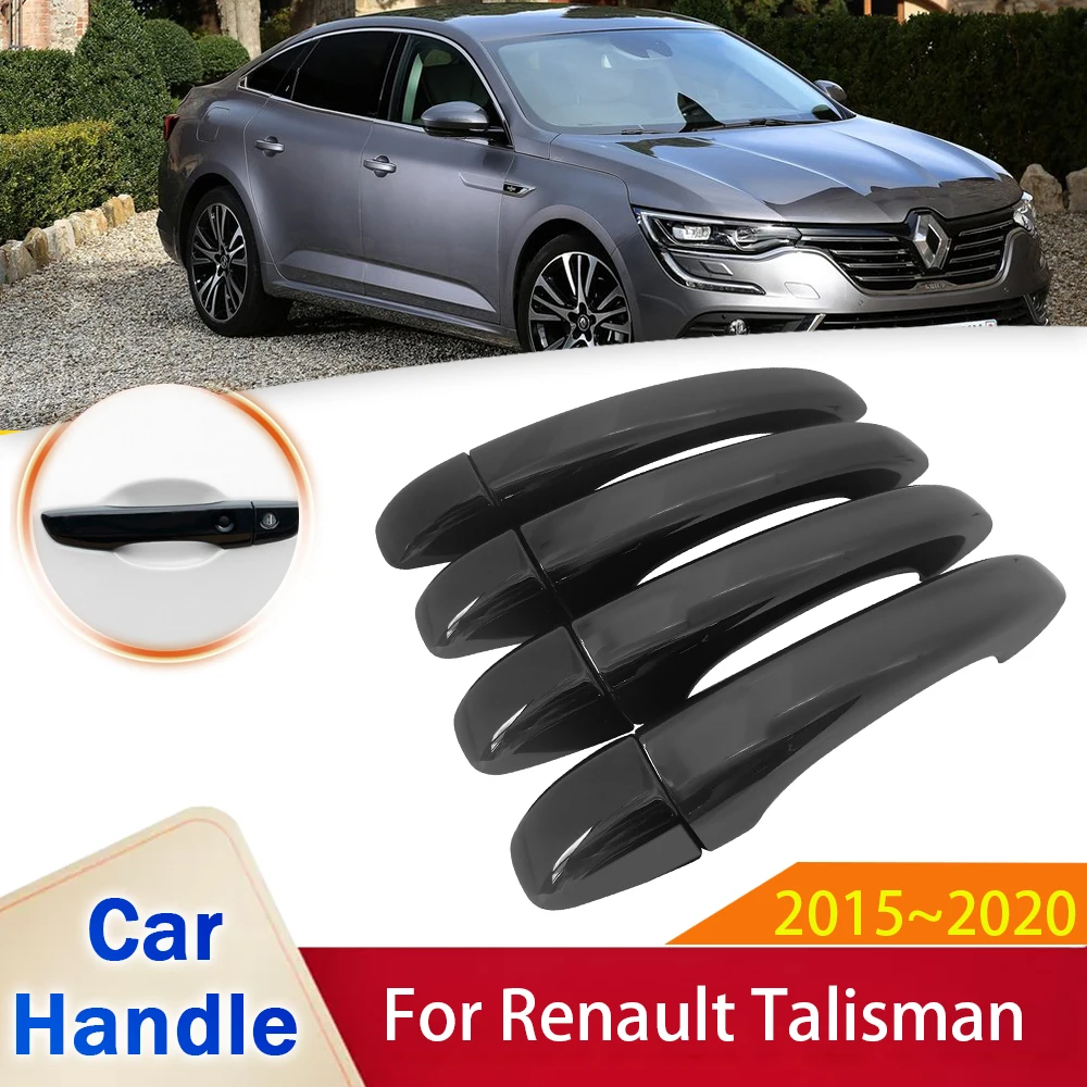 for Renault Talisman 2015~2020 2016 2017 2018 2019 Samsung SM6 Gloss Black Door Handle Cover Car Exterior Accessories Stickers
for Renault Talisman 2015~2020 2016 2017 2018 2019 Samsung SM6 Gloss Black Door Handle Cover Car Exterior Accessories Stickers