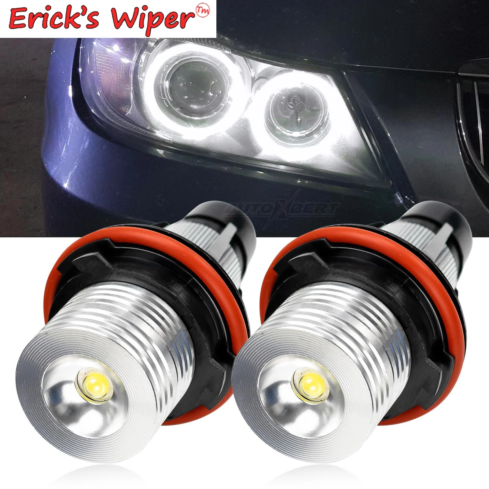 Erick's Wiper For BMW E39 E53 E60 E61 E64 E65 E66 E87 X3 X5 LED Angel Eye Halo Ring Headlights Assembly Marker Side Light
Erick's Wiper For BMW E39 E53 E60 E61 E64 E65 E66 E87 X3 X5 LED Angel Eye Halo Ring Headlights Assembly Marker Side Light