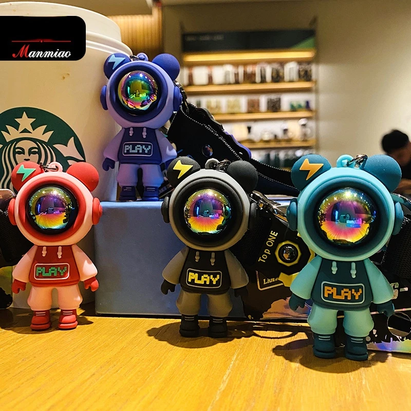 Fashion Couples Lightning Bear Key Chain Female Exquisite Lovely Schoolbag Pendant Doll Boy Car Hanging Decorations
Fashion Couples Lightning Bear Key Chain Female Exquisite Lovely Schoolbag Pendant Doll Boy Car Hanging Decorations