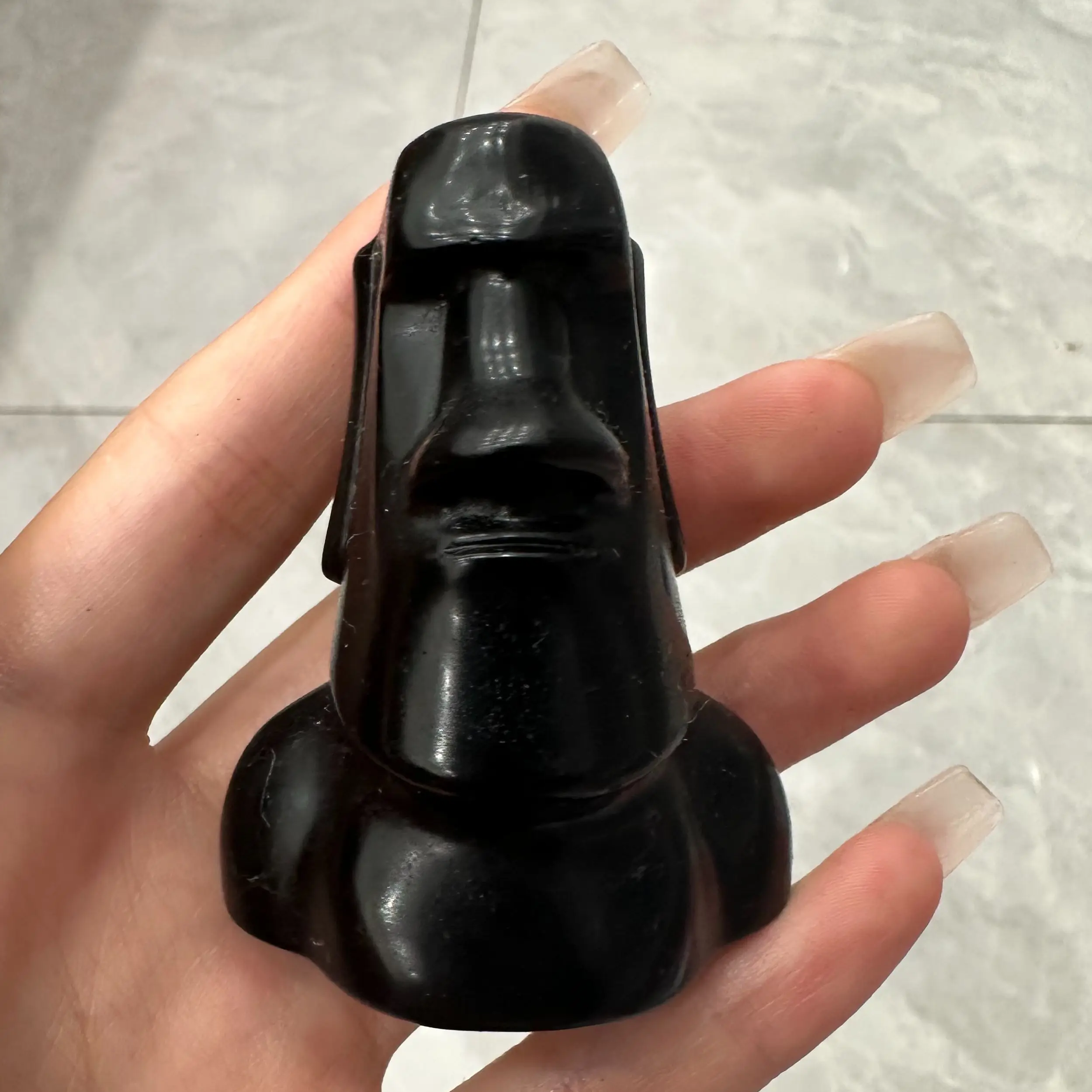 1PCS Natural Obsidian Carved Gemstone Easter Giant Easter Gift Statue Home Decoration Crafts
1PCS Natural Obsidian Carved Gemstone Easter Giant Easter Gift Statue Home Decoration Crafts