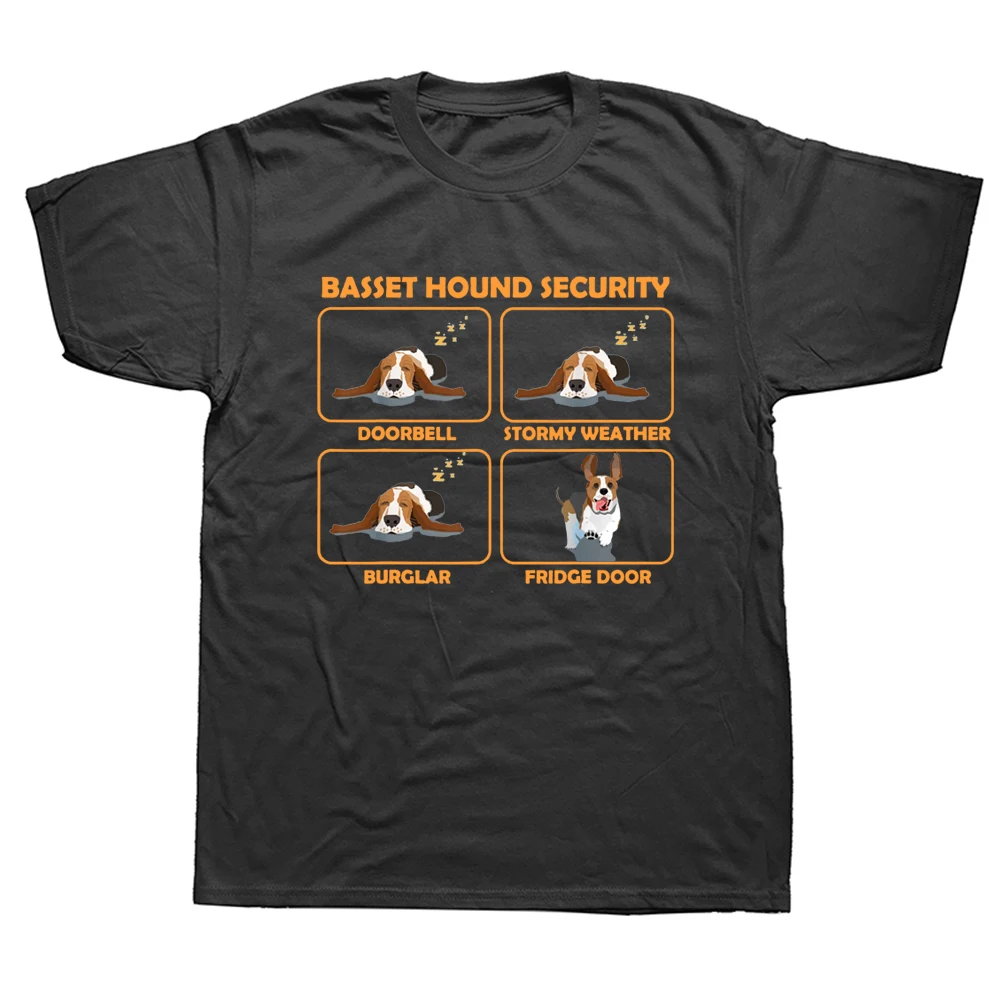 Funny Basset Hound Security T Shirts Graphic Cotton Streetwear Short Sleeve Birthday Gifts Dog Dad Style T-shirt Mens Clothing
Funny Basset Hound Security T Shirts Graphic Cotton Streetwear Short Sleeve Birthday Gifts Dog Dad Style T-shirt Mens Clothing