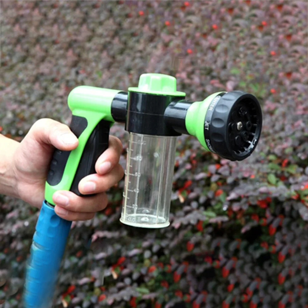 High Pressure Garden Hose Spray Nozzle ABS Hose Nozzle 8 Way Spray Pattern with Scale Water Gun Car Wash
High Pressure Garden Hose Spray Nozzle ABS Hose Nozzle 8 Way Spray Pattern with Scale Water Gun Car Wash
