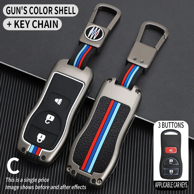Zinc alloy Car Key Cover Case For Nissan Tiida Sentra X-trail T30 Altima Frontier Armada Maxima For Infiniti QX56 JA60 FX35 FX
Zinc alloy Car Key Cover Case For Nissan Tiida Sentra X-trail T30 Altima Frontier Armada Maxima For Infiniti QX56 JA60 FX35 FX