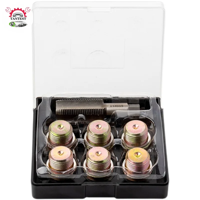 13PCS Car Damaged Oil Pan Drain Screw Thread Repair Tool Auto Maintenance M13-22
13PCS Car Damaged Oil Pan Drain Screw Thread Repair Tool Auto Maintenance M13-22