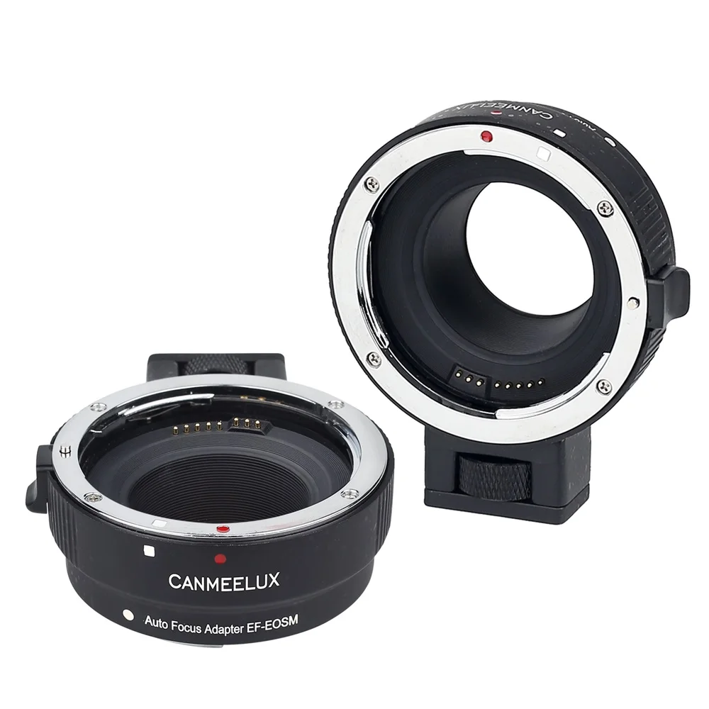 

Lens Adapter Ring Auto Focus Lens Mount Adaptor For Canon EF/EFS Lens Converted To Canon EOS M1 M2 M3 M5 M6 M10 M50 M100 Camera