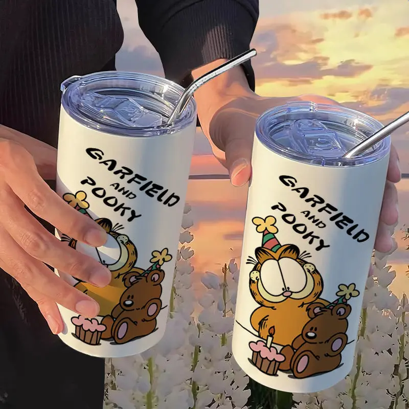 2023 новая Изолированная чашка Garfield с мультяшным рисунком Изысканная соломенная летняя чашка для кофе милый и портативный подарок на день ро...
2023 новая Изолированная чашка Garfield с мультяшным рисунком Изысканная соломенная летняя чашка для кофе милый и портативный подарок на день ро...