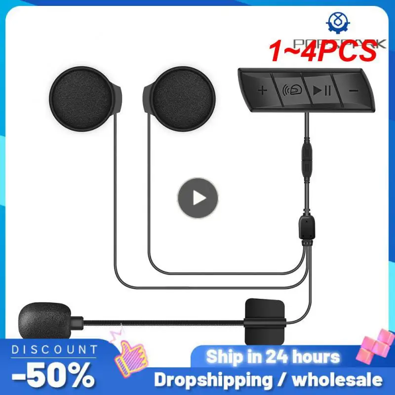 1~4PCS Motorcycle Helmet Headset Bluetooth Speaker Wireless Earphone Microphone Kit Stereo FM MP3 Player Waterproof Smart 
1~4PCS Motorcycle Helmet Headset Bluetooth Speaker Wireless Earphone Microphone Kit Stereo FM MP3 Player Waterproof Smart