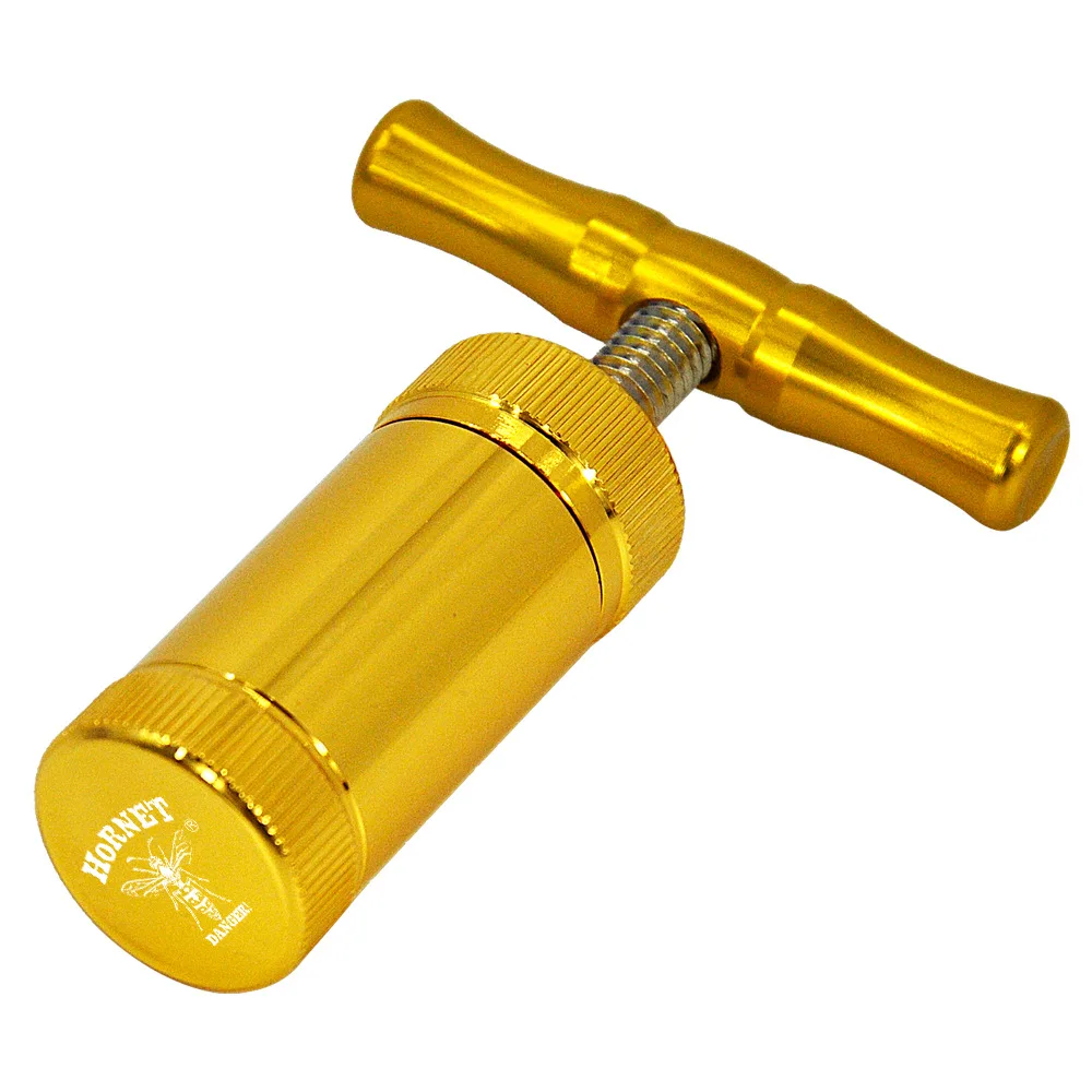 Pump Shape Pollen Presser Rosin Compressor Press Aluminum Alloy T-shape Herb Grinder Tobacco Spice Crusher Weed Accessories
Pump Shape Pollen Presser Rosin Compressor Press Aluminum Alloy T-shape Herb Grinder Tobacco Spice Crusher Weed Accessories
