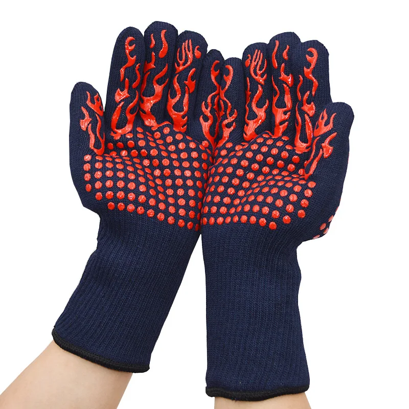BBQ Gloves 1472 Degree Fahrenheit Heat Resistant Grilling Gloves Silicone Non-Slip Oven Gloves Kitchen Barbecue Cooking Gloves
BBQ Gloves 1472 Degree Fahrenheit Heat Resistant Grilling Gloves Silicone Non-Slip Oven Gloves Kitchen Barbecue Cooking Gloves