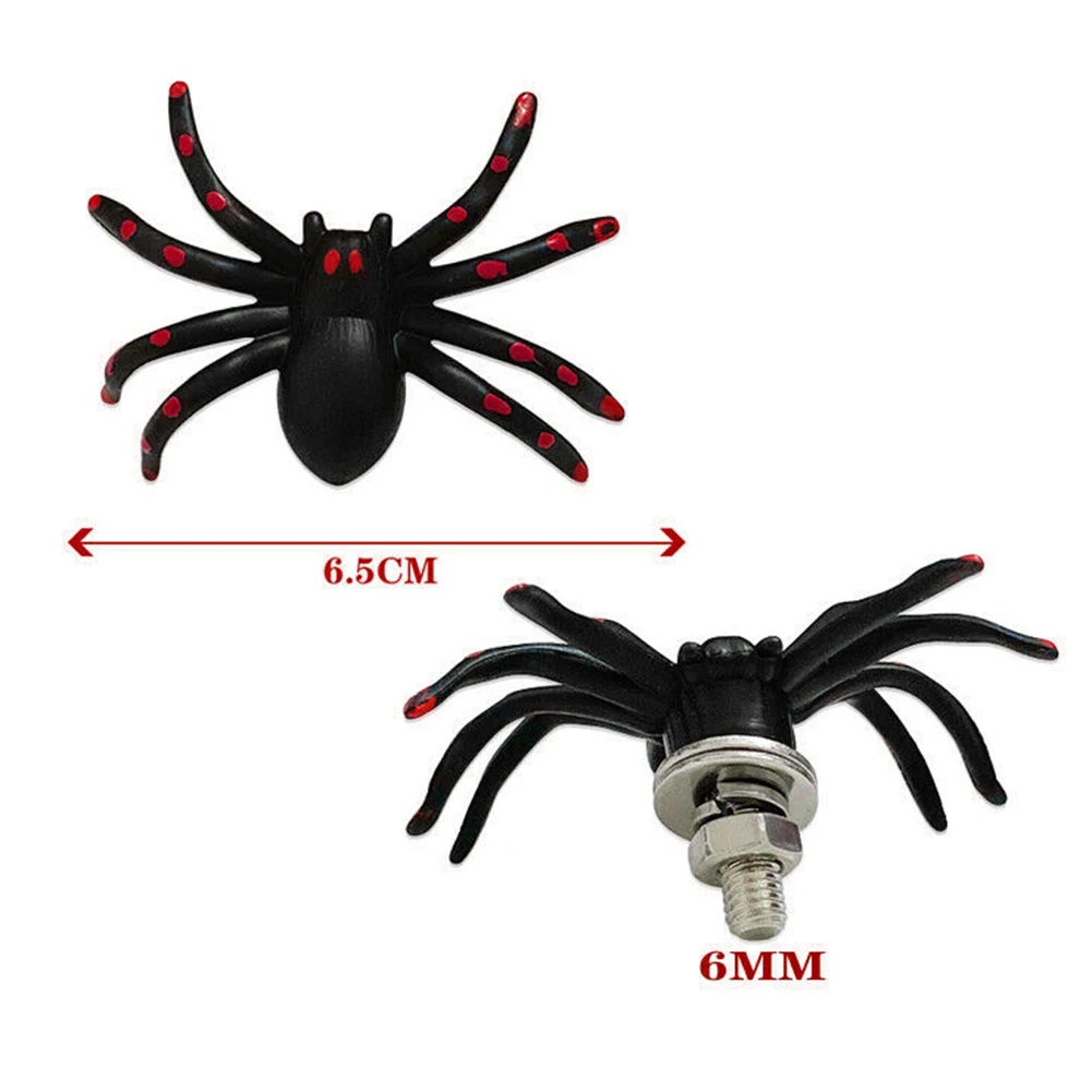 2pcs M6 Spider License Plate Screw Decorative Nuts Bolts Motorcycle Cafe Black And Red Rubber Easy Installation
2pcs M6 Spider License Plate Screw Decorative Nuts Bolts Motorcycle Cafe Black And Red Rubber Easy Installation