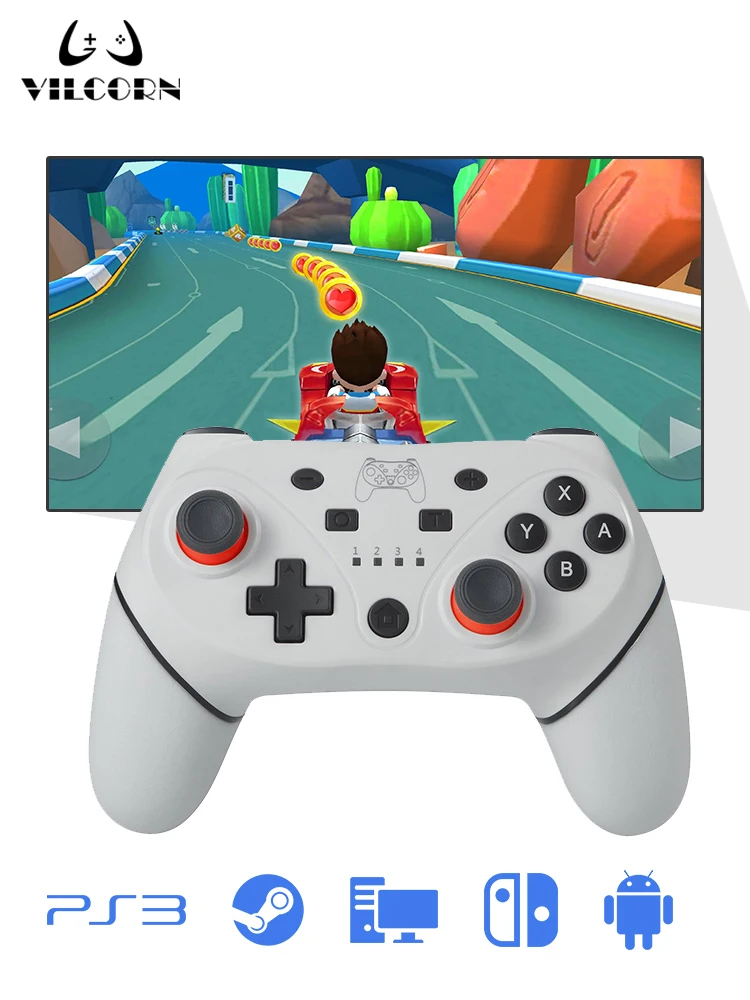Bluetooth-compatible Controller Compatible For Nintendo Switch OLED/Lite PC PS3 Android Gamepad Wireless Joystick Six Axis Turbo
Bluetooth-compatible Controller Compatible For Nintendo Switch OLED/Lite PC PS3 Android Gamepad Wireless Joystick Six Axis Turbo