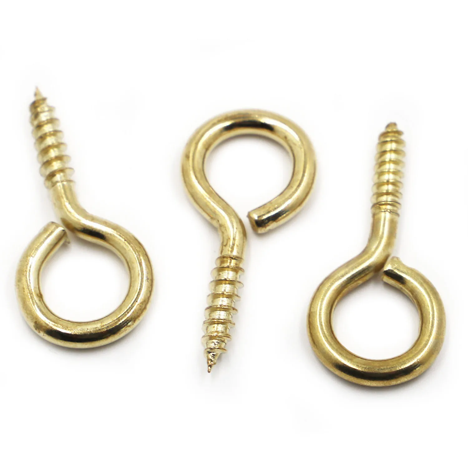 1# 2# 3# 4# 5# 6# 8# 10# 12# 14# Copper Plating Eye Screw Bolt Hook Sheep Eye Self-tapping Screws DIY Rope Jewellery Accessories
1# 2# 3# 4# 5# 6# 8# 10# 12# 14# Copper Plating Eye Screw Bolt Hook Sheep Eye Self-tapping Screws DIY Rope Jewellery Accessories