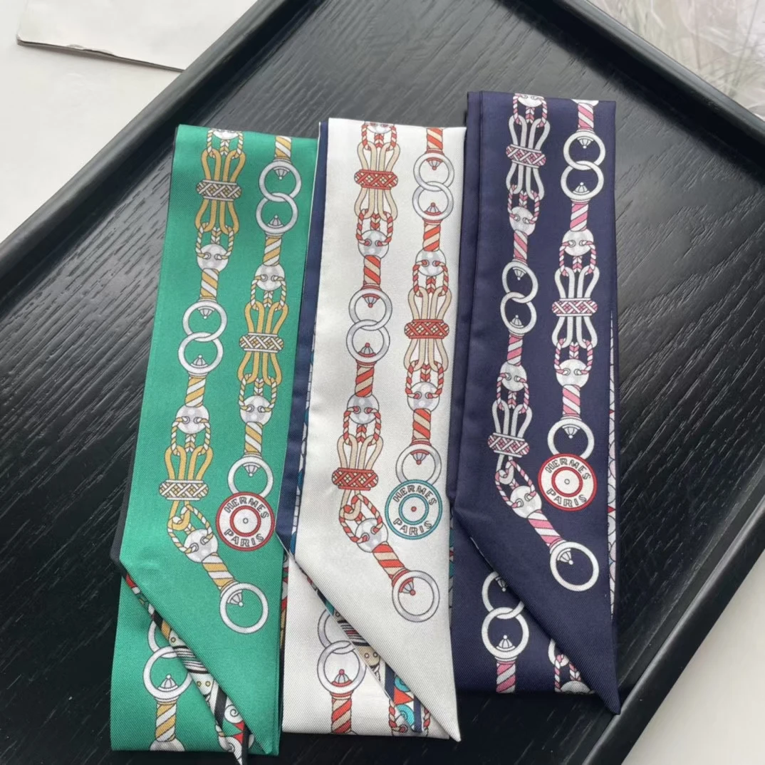 100% Twill Silk Ribbon Scarf Women Girl Fashion Kerchief Neck Hairband Logo Headband Gift 86*5cm
100% Twill Silk Ribbon Scarf Women Girl Fashion Kerchief Neck Hairband Logo Headband Gift 86*5cm