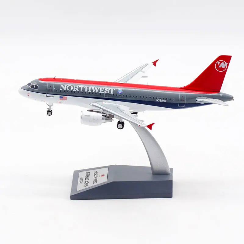 Model 1:200 Scale Northwest Airlines Airbus A319 N359NB Diecast Alloy Material Simulation Airplane Gift Decoration Collection
Model 1:200 Scale Northwest Airlines Airbus A319 N359NB Diecast Alloy Material Simulation Airplane Gift Decoration Collection