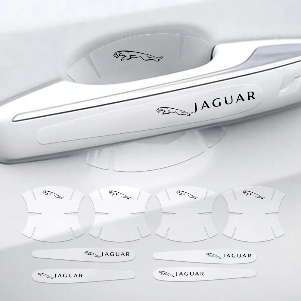 8pcs PVC Car Door Bowl Handle Protector Stickers Decor For Jaguar Logo F-PACE XE XF XJ XEL XFL
8pcs PVC Car Door Bowl Handle Protector Stickers Decor For Jaguar Logo F-PACE XE XF XJ XEL XFL