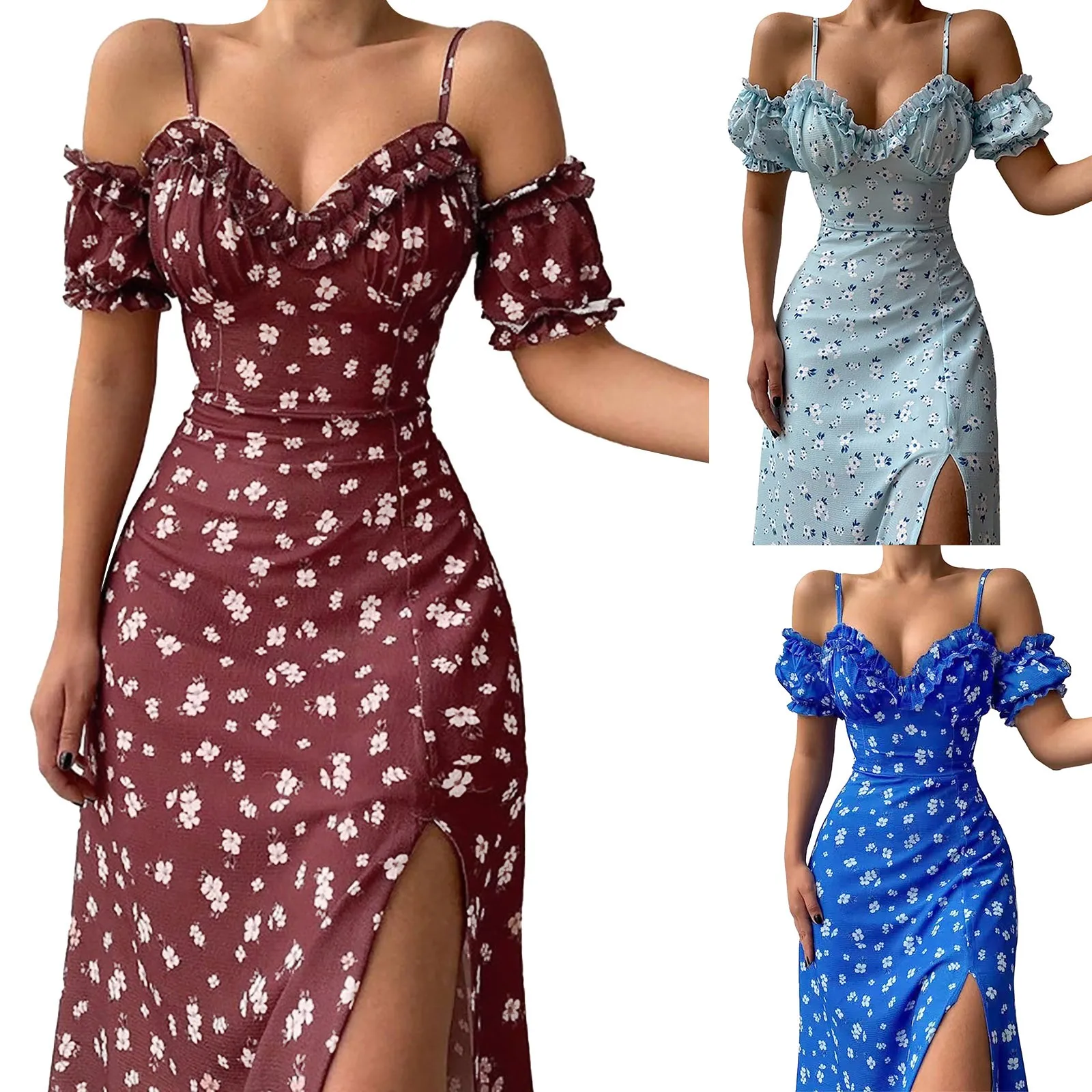 Travel Dress for Women Women's Summer Casual Dress Camisole Straight Shoulder And Agaric Edge Casual Dresses for Women 2018
Travel Dress for Women Women's Summer Casual Dress Camisole Straight Shoulder And Agaric Edge Casual Dresses for Women 2018