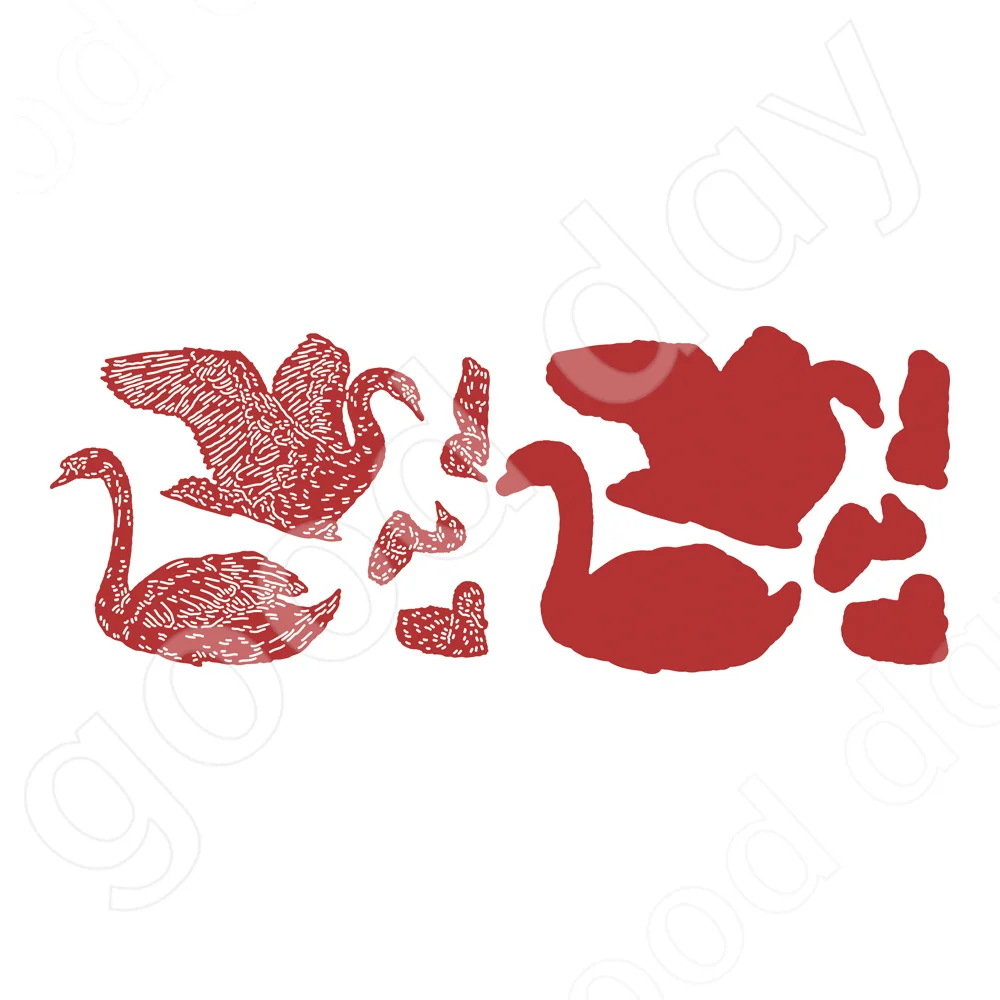 New 2022 Beautiful Swan Metal Cutting Dies Scrapbook Diary Decoration Stencil Embossing Template Diy Greeting Card Handmade 
New 2022 Beautiful Swan Metal Cutting Dies Scrapbook Diary Decoration Stencil Embossing Template Diy Greeting Card Handmade